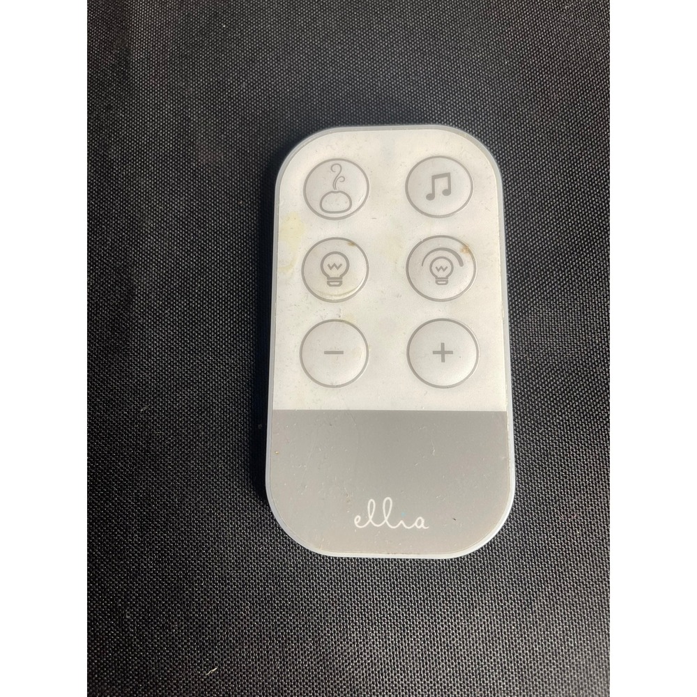 Ellia Replacement Remote Control for Aromatherapy Diffusers White Gray 6-Button